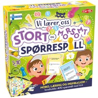 Vi lærer oss STORT og morsomt Spørrespill