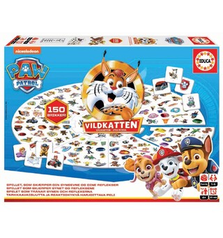 Villkatten Paw Patrol Brettspill Norsk utgave