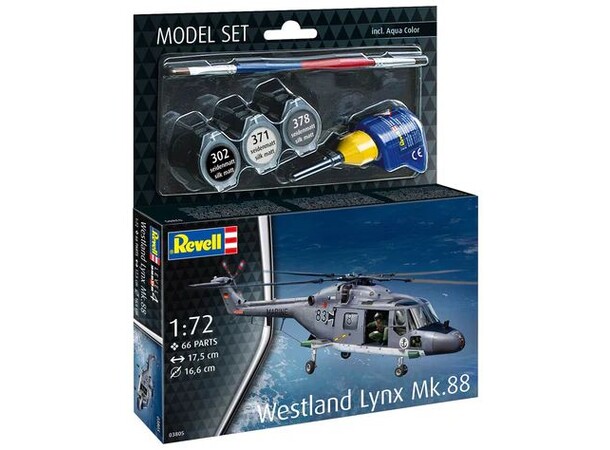 Westland Lynx Mk.88 Starter Set Revell 1:72 Byggesett 