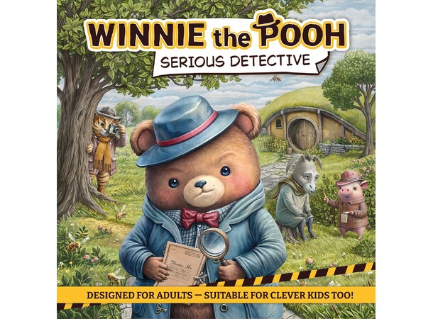 Winnie the Pooh Serious Detective Brettspill 