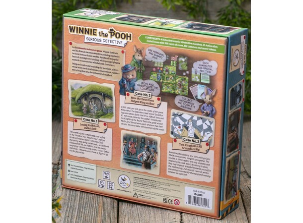 Winnie the Pooh Serious Detective Brettspill 