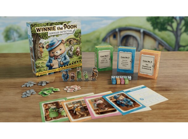 Winnie the Pooh Serious Detective Brädspel 