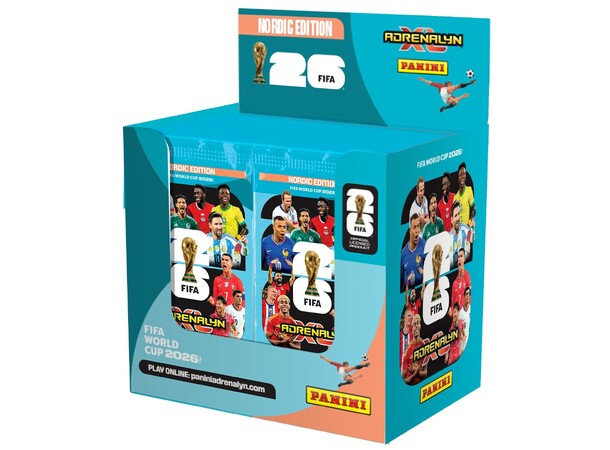 World Cup 2026 Booster Box AdrenalynXL - Gamezone.no World Cup 2026 Booster Box AdrenalynXL - Gamezone.no