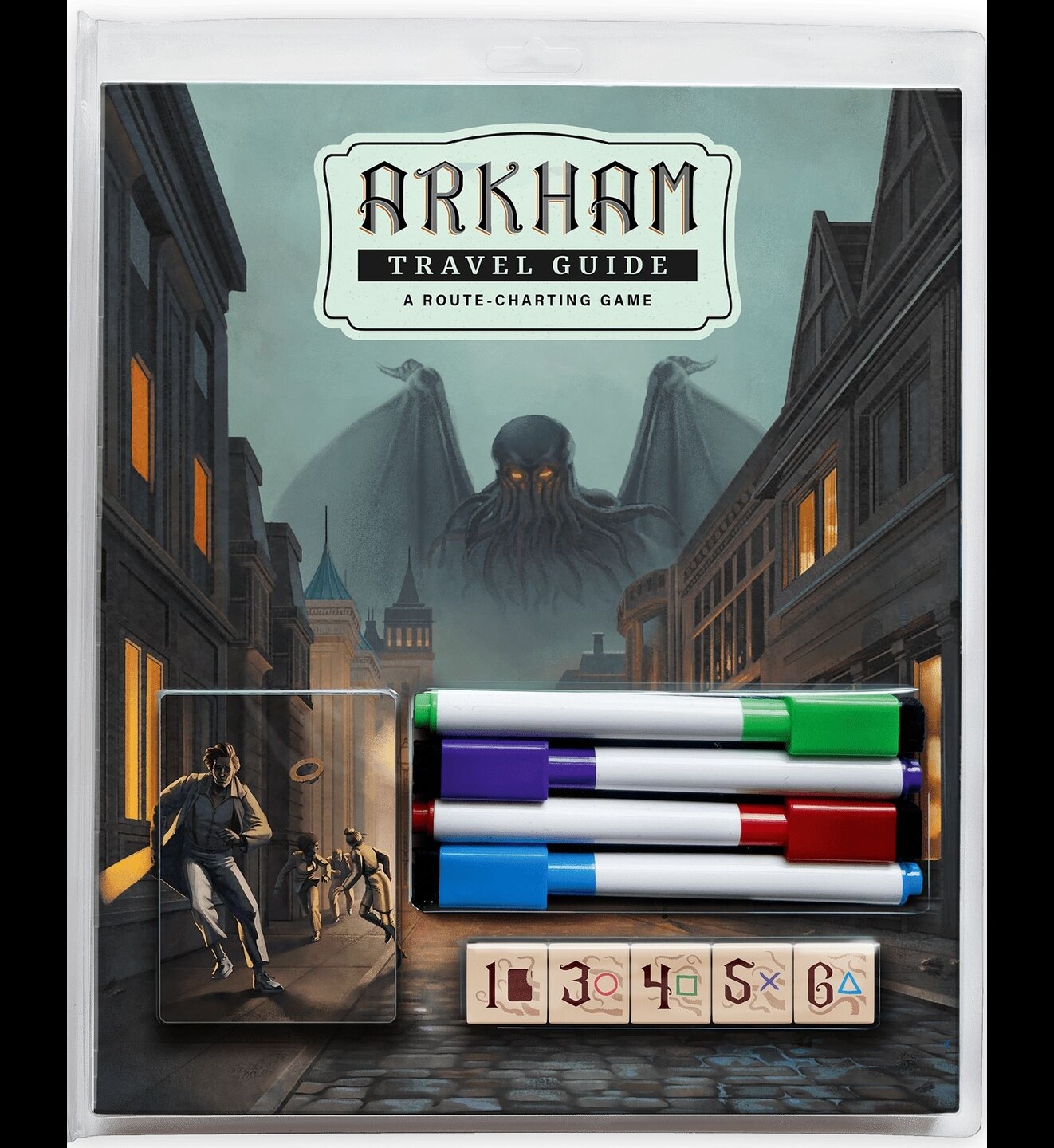 Arkham Travel Guide Brettspill