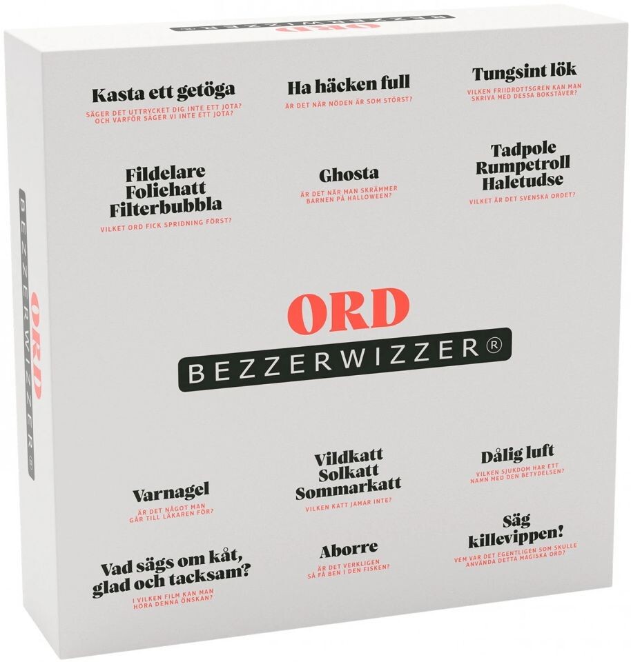 Bezzerwizzer Ord - SVENSK