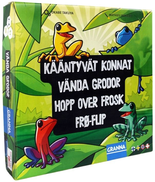 Hopp Over Frosk Brettspill Norsk utgave