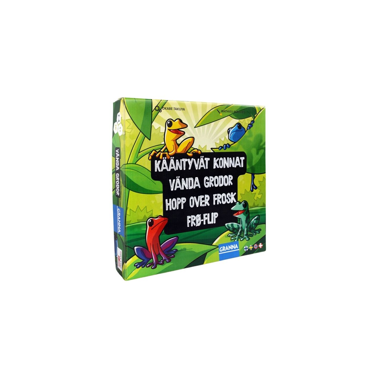 Hopp Over Frosk Brettspill Norsk utgave