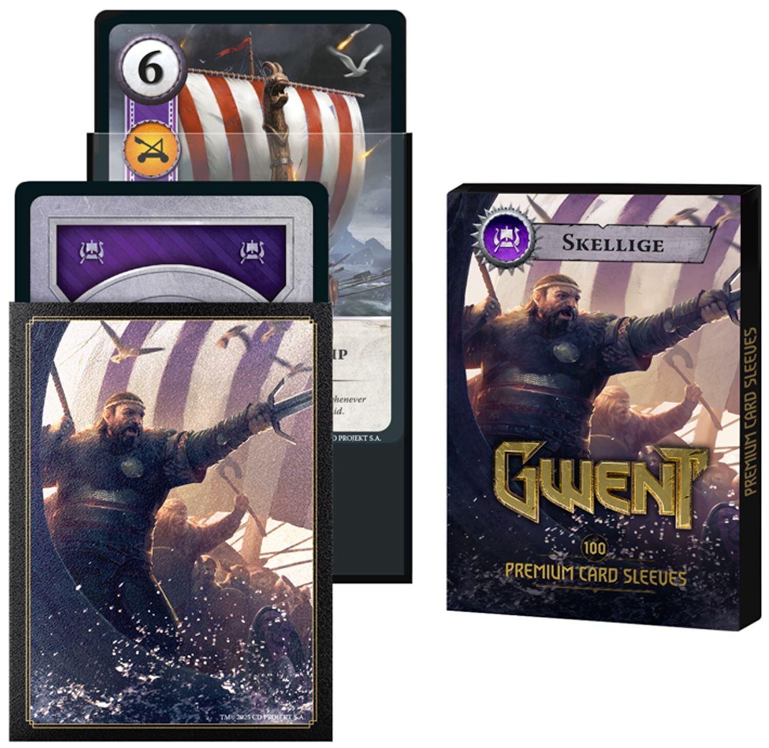 Gwent Sleeves - Skellige The Legendary Card Game