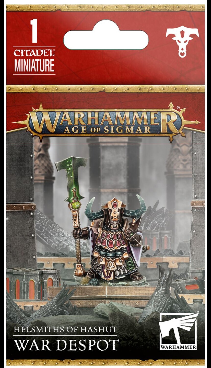 Helsmiths of Hashut War Despot Warhammer Age of Sigmar