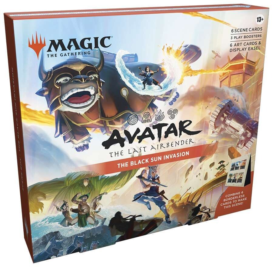 Magic Avatar Scene Box Black Sun The Last Airbender Black Sun Invasion