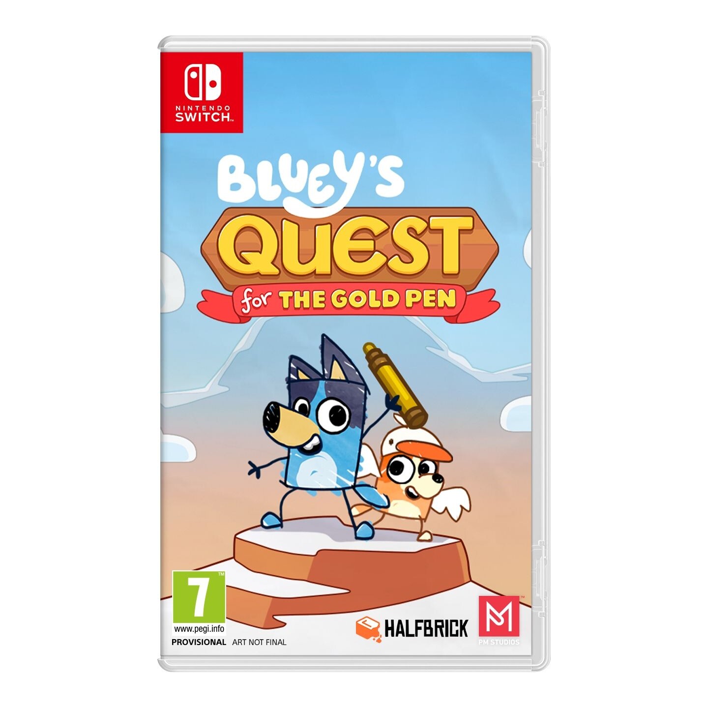 Blueys Quest for the Gold Pen Switch