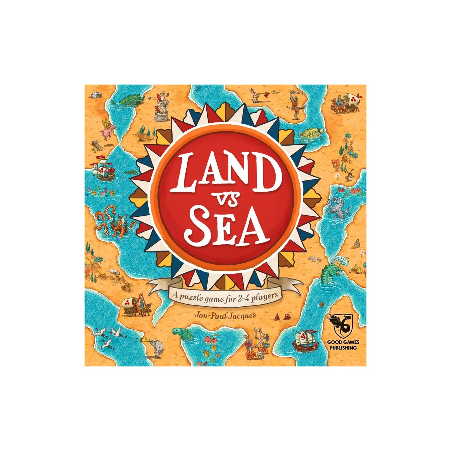 Land vs Sea Brettspill