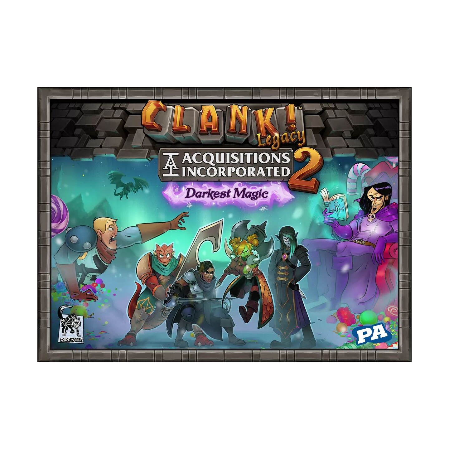 Clank Legacy 2 Brettspill Acquisitions Incorporated Darkest Magic