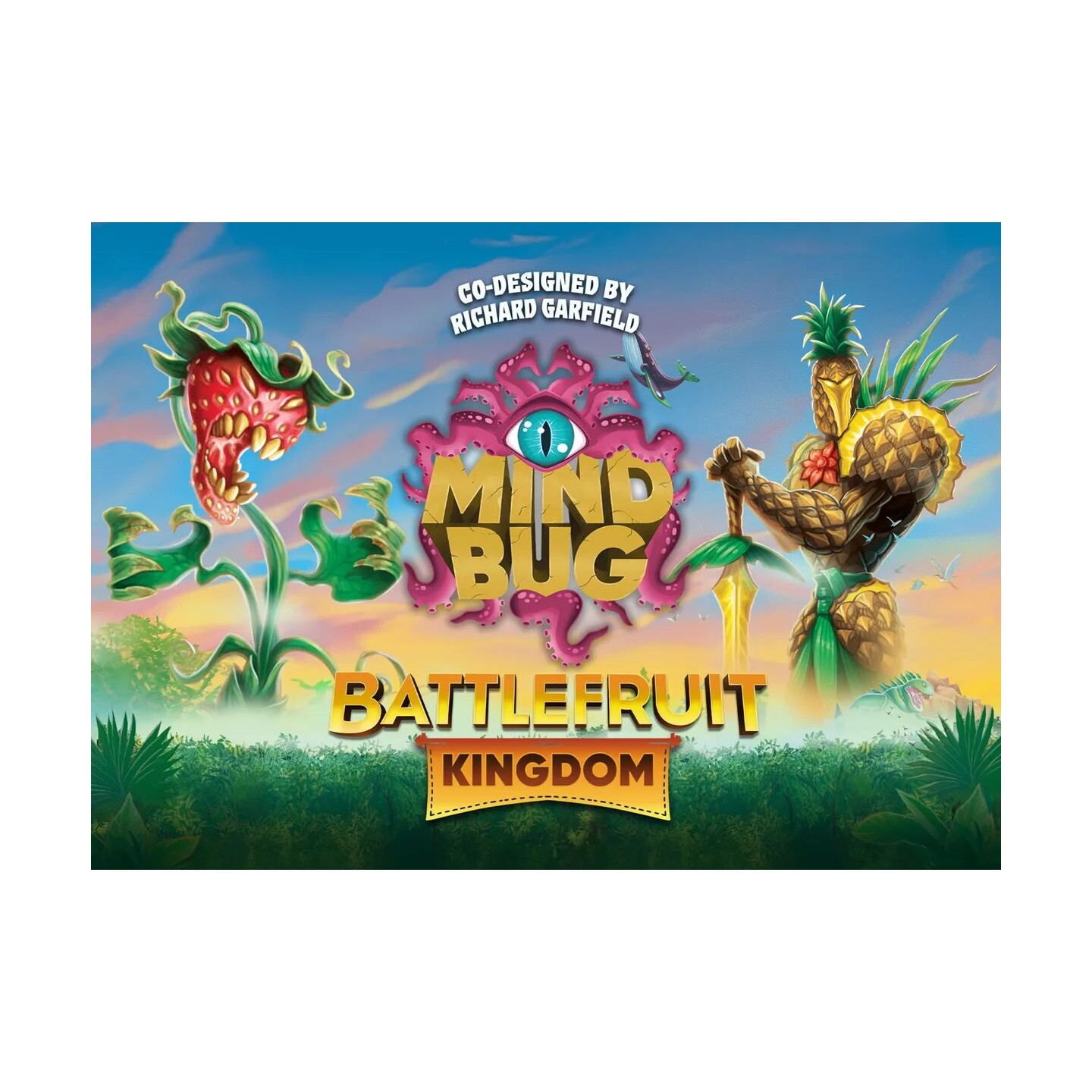 Mindbug Battlefruit Kingdom Kortspill