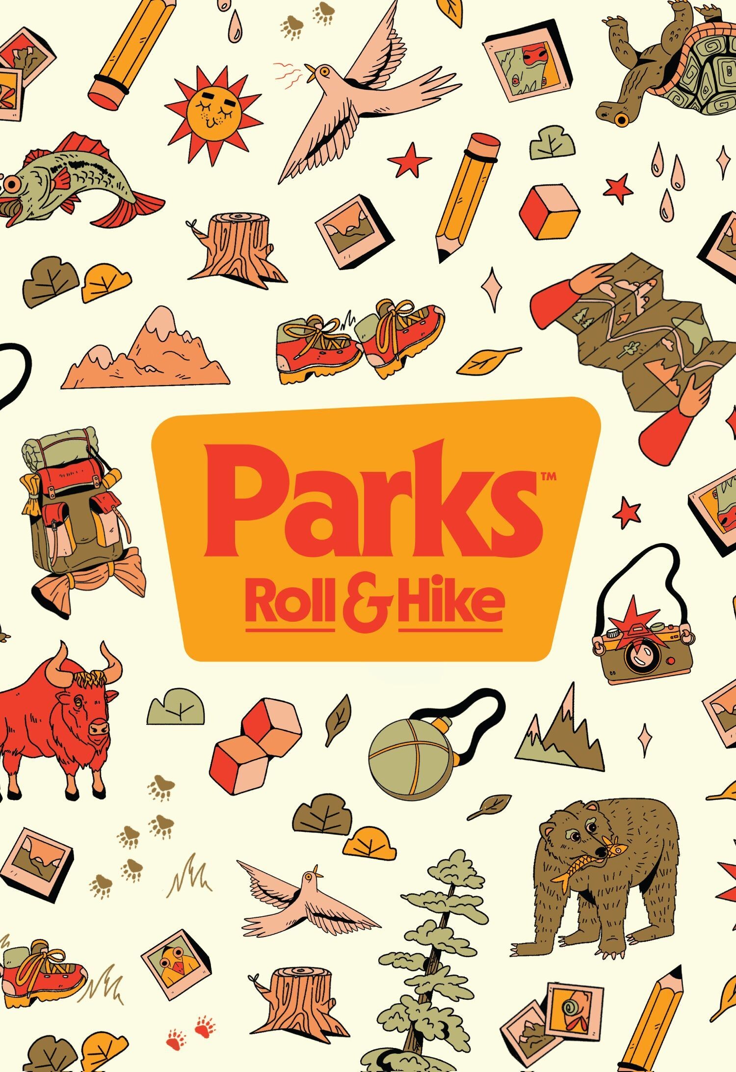 Parks Roll & Hike Brettspill