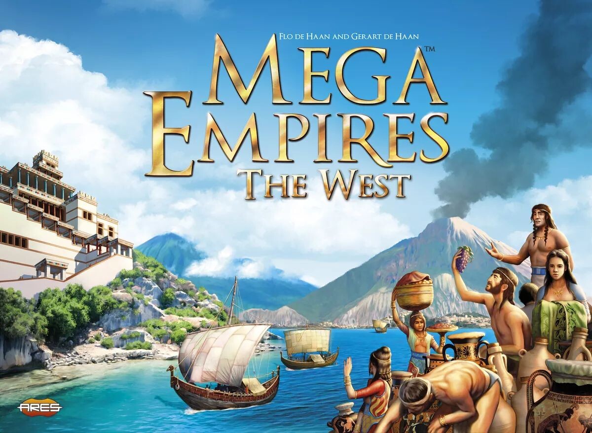 Mega Empires The West Brettspill