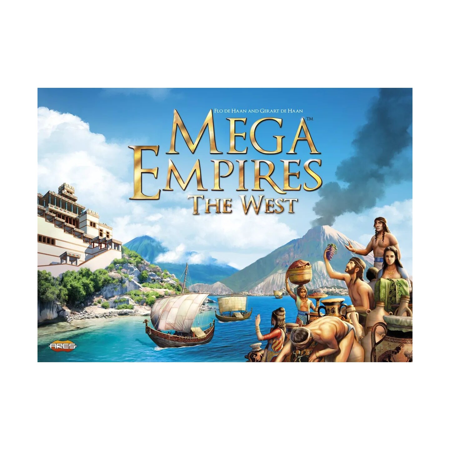 Mega Empires The West Brettspill