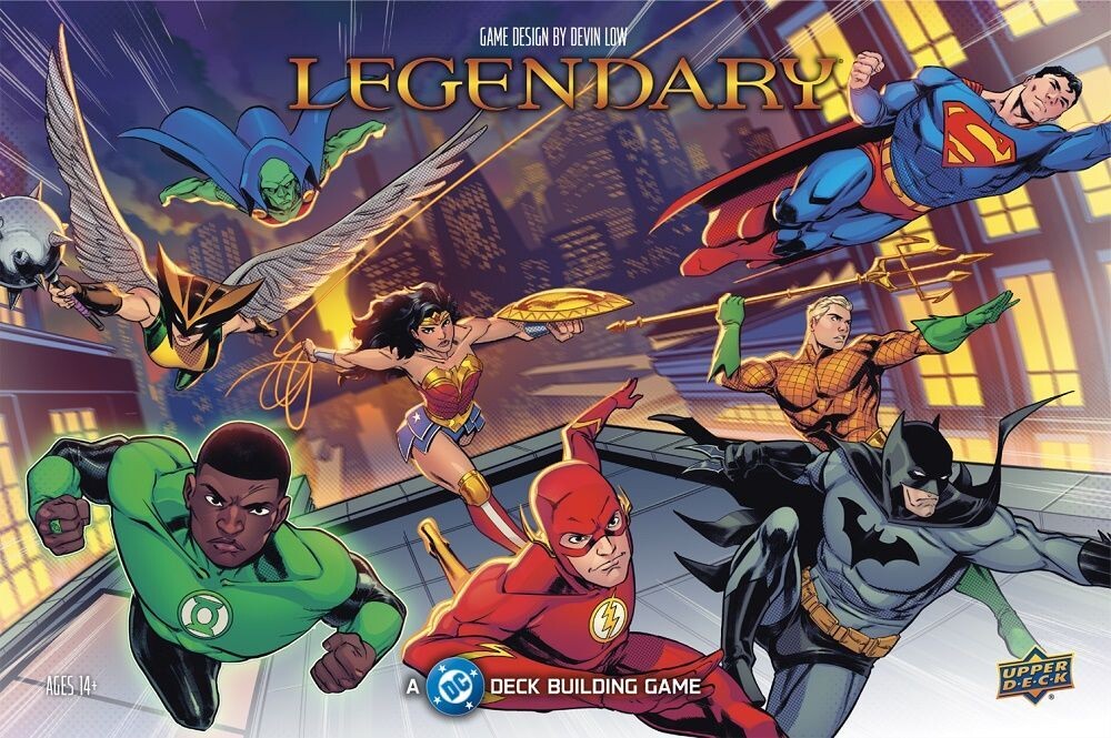 Legendary DC Core Set Kortspill A DC Deck Building Game