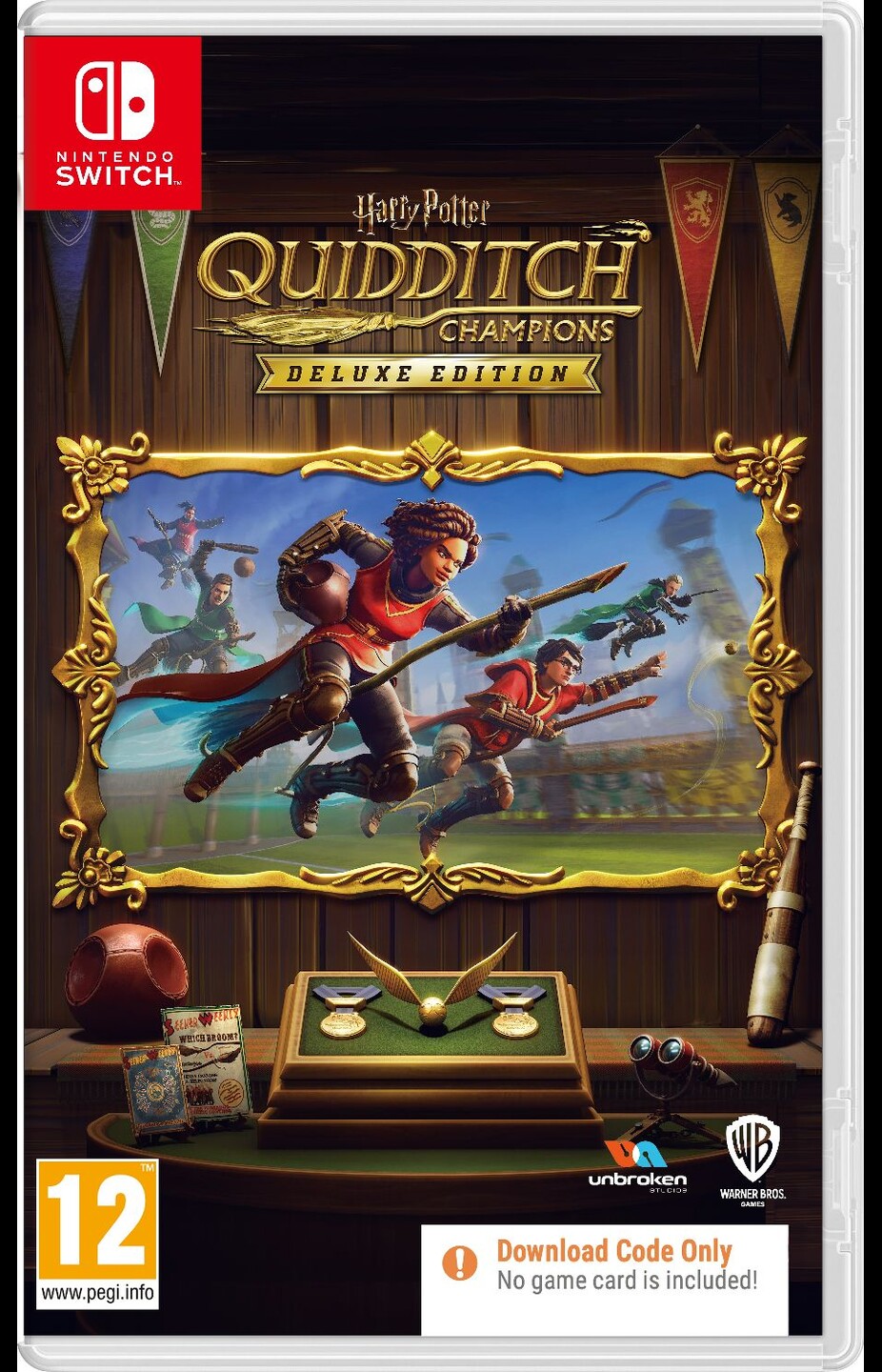 Harry Potter Quidditch Champions Switch Deluxe Edition - Code-in-Box