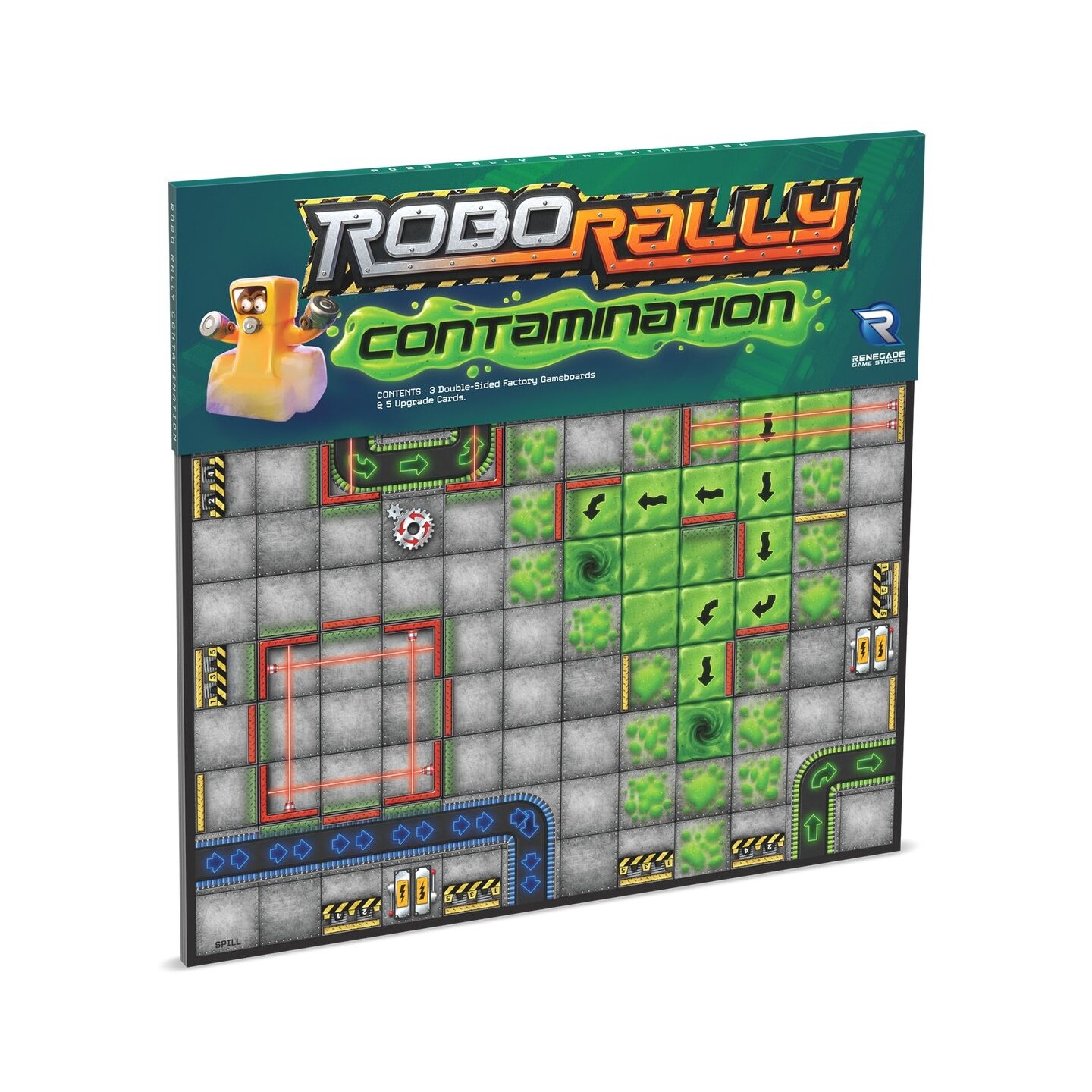 Robo Rally Contamination Expansion Utvidelse til Robo Rally