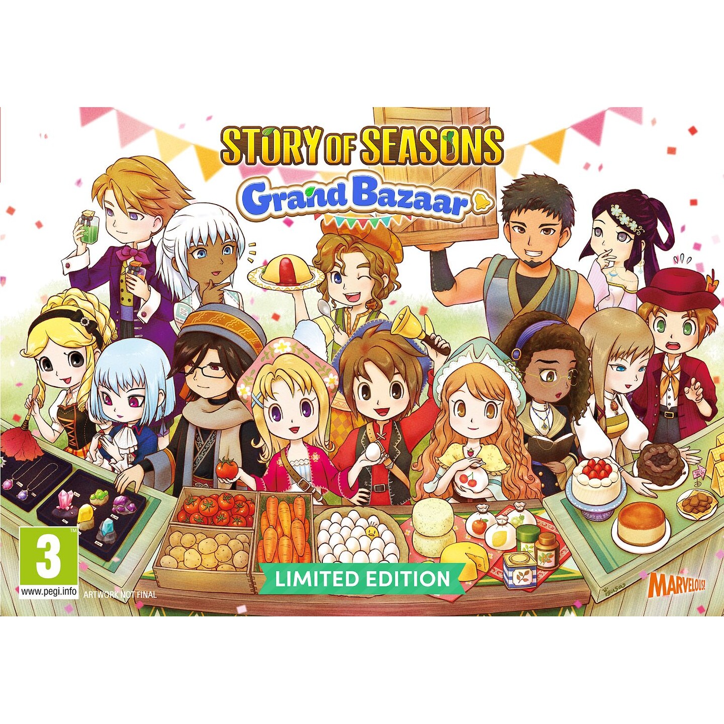 Story of Seasons Grand Bazaar Switch 2 Limited Edition