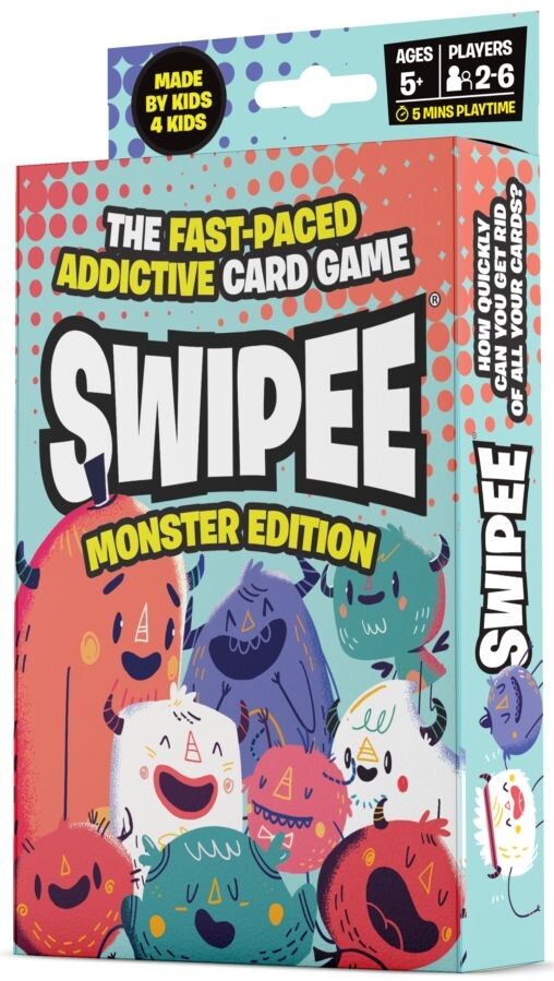Swipee Monster Edition Kortspill Norsk utgave