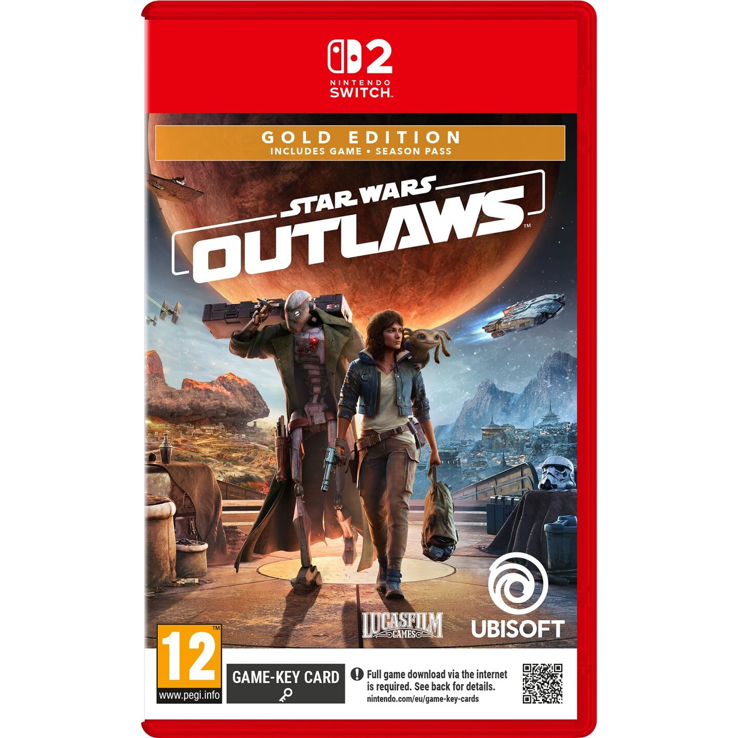 Star Wars Outlaws Gold Edition Switch 2