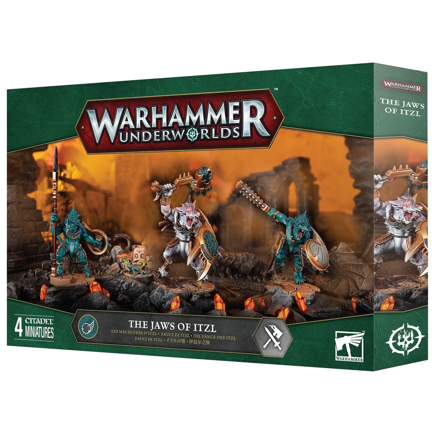 Underworlds Jaws of Itzl Warhammer Underworlds Warband