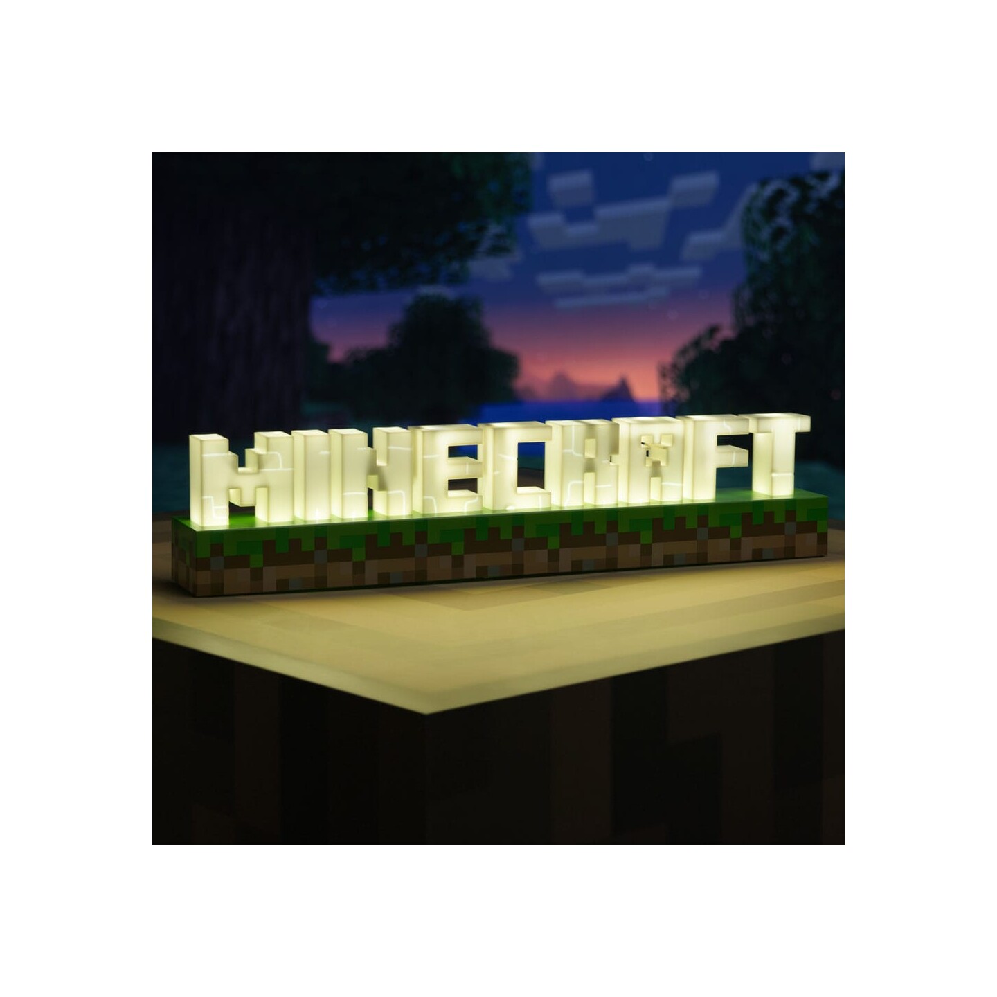 Minecraft Light Logo 41 cm