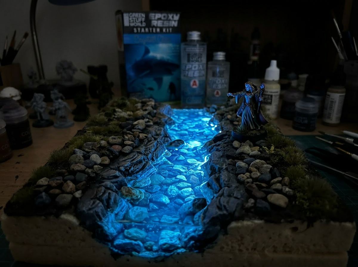 LED-belysning i terreng
